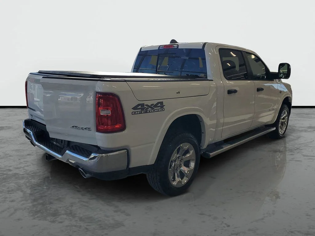 New 2026 Bright White Clear-Coat Exterior Paint RAM Big Horn/Lone Star image 2