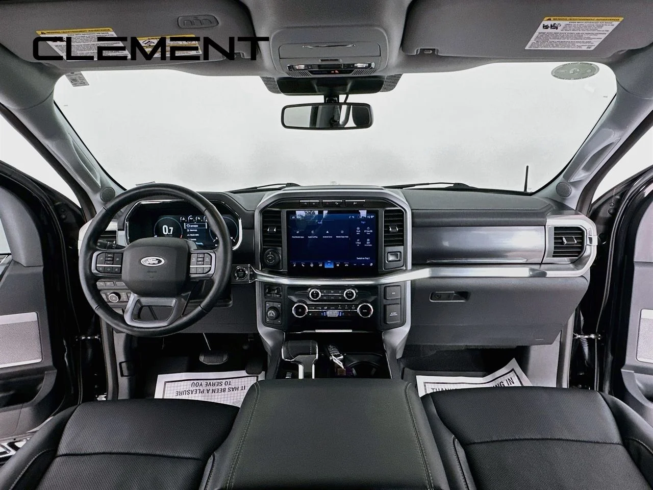 Certified Used 2023 Agate Black Metallic Ford Lariat image 12
