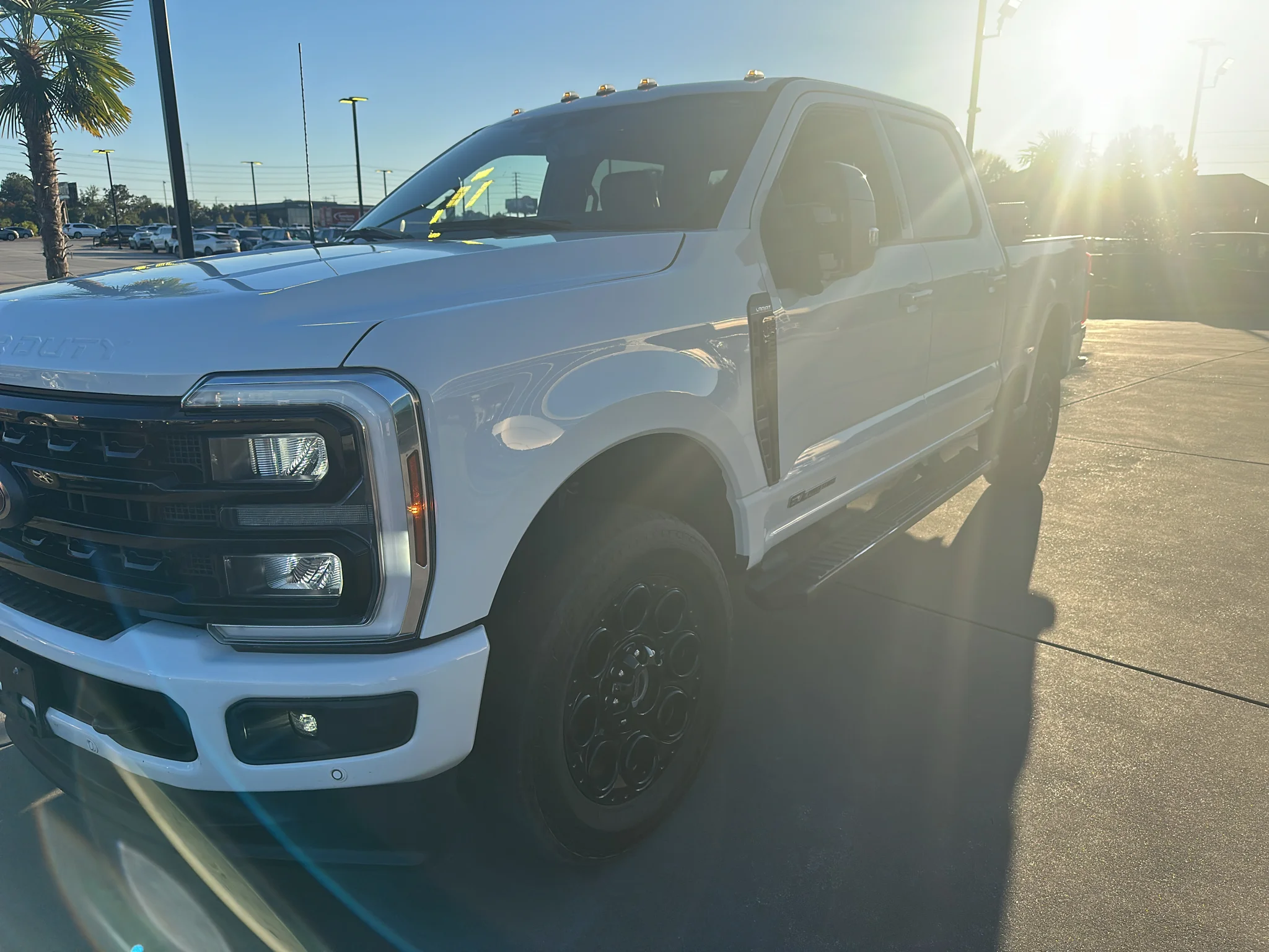 Used 2024 Oxford White Ford LARIAT image 5