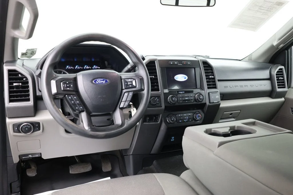 Used 2021 Carbonized Gray Metallic Ford XL 4WD Crew Cab 8