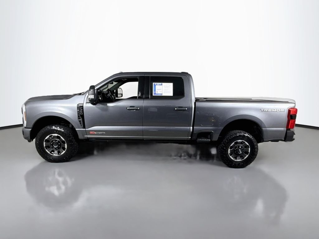 Used 2024 Carbonized Gray Metallic Ford LARIAT image 4