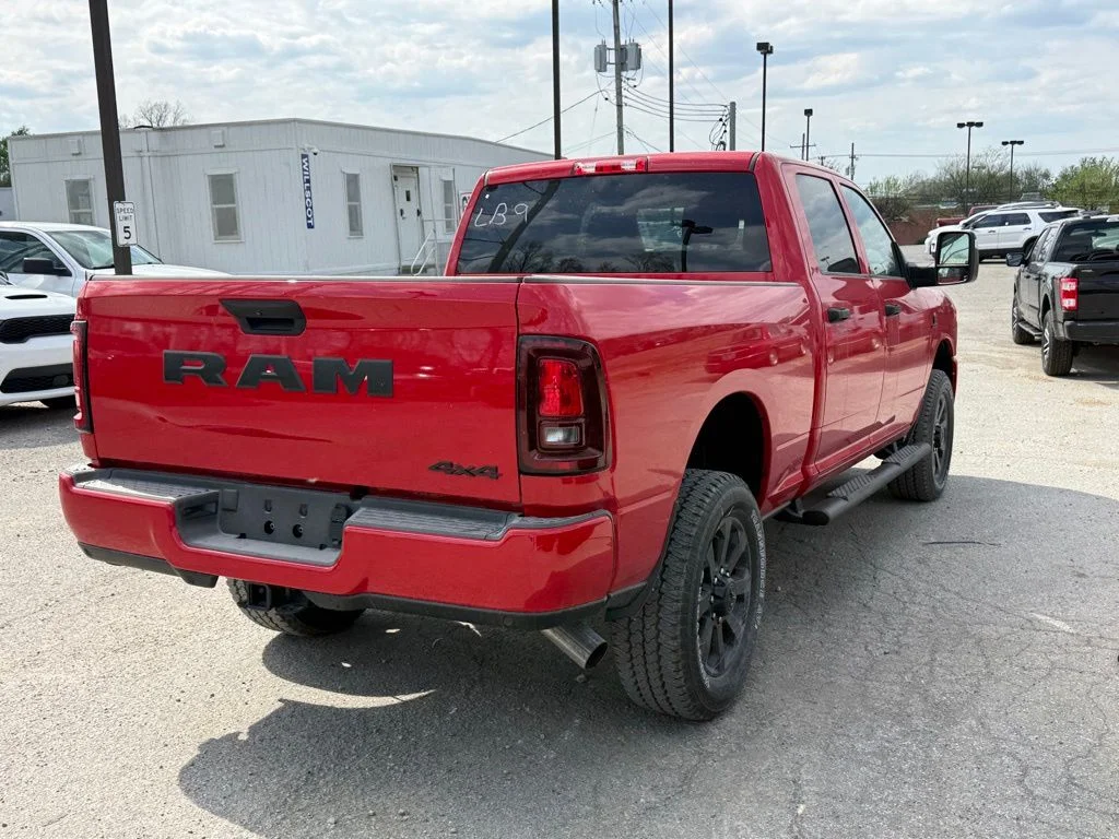 New 2026 Flame Red Clear-Coat Exterior Paint RAM Tradesman image 6