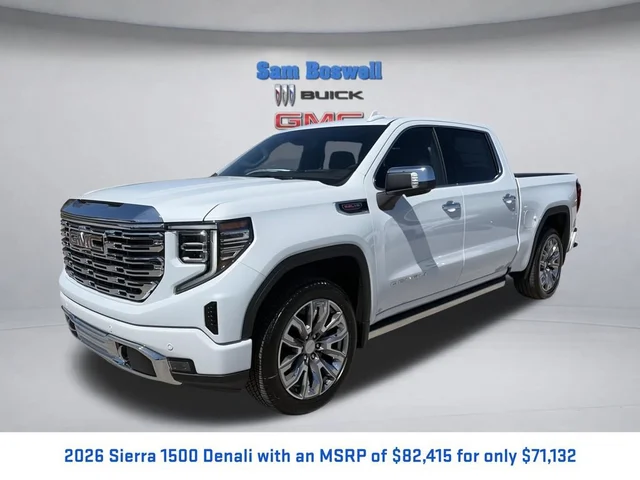 2026 GMC Sierra 1500 Denali