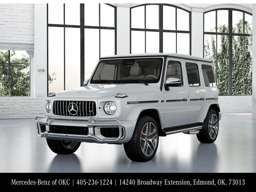 New 2027 MANUFAKTUR Moonlight White Metallic Mercedes-Benz AMG® G 63 SUV image 40