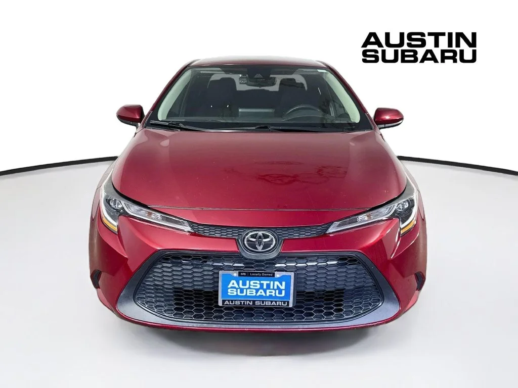 Used 2022 Red Toyota LE image 2