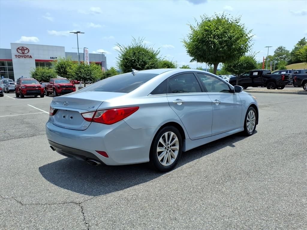 Used 2014 Blue Hyundai Limited image 4