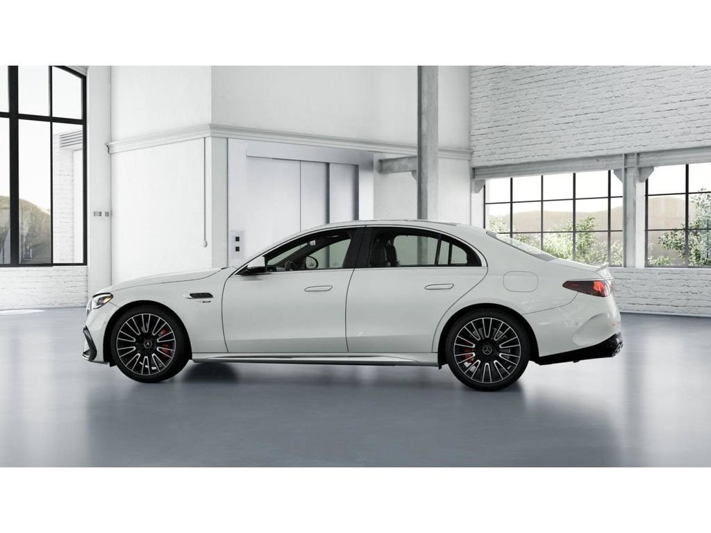 New 2027 MANUFAKTUR Moonlight White Metallic Mercedes-Benz AMG® E 53 Hybrid Sedan image 75