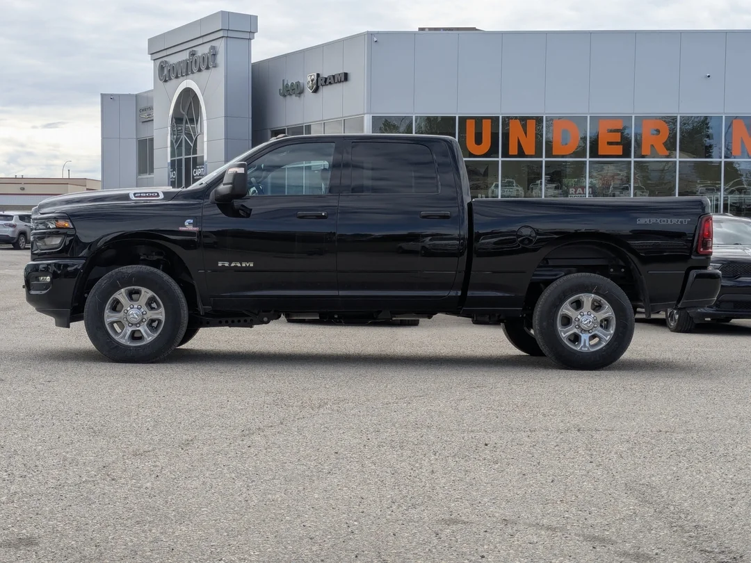 New 2026 Black RAM Big Horn - - 6.7L HO Diesel - 12 Nav - Sport App Pkg - 5th Wheel/Gooseneck Prep & More! image 5