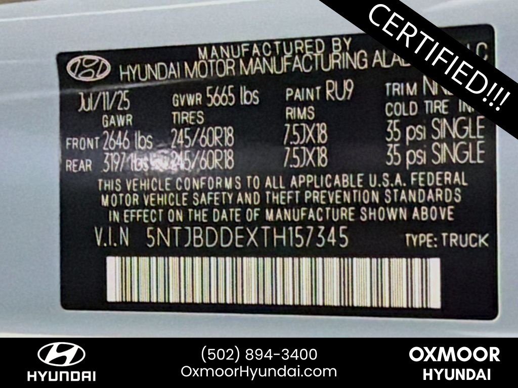 2026 Hyundai Santa Cruz SEL - Photo 29