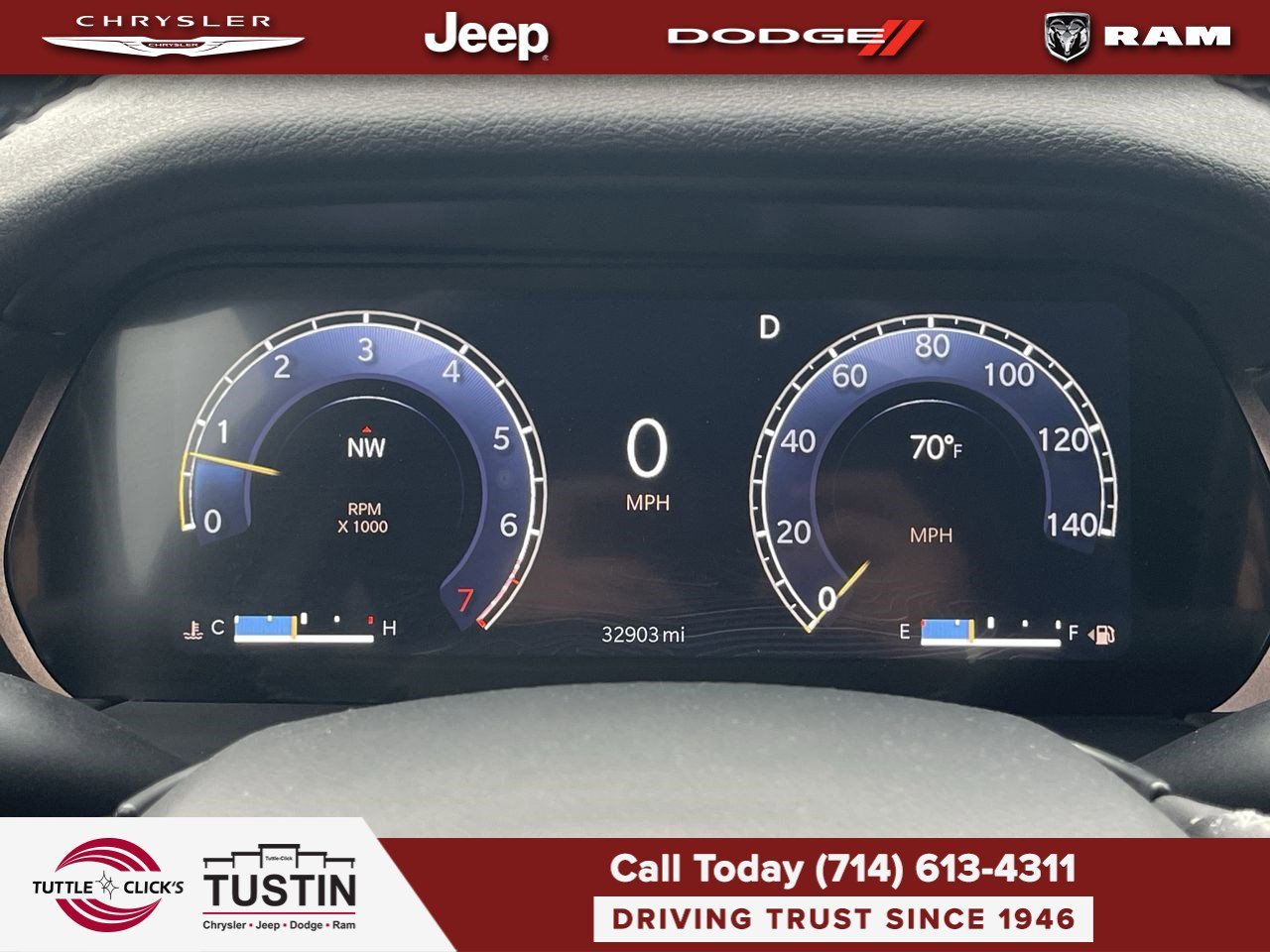 Used 2023 Bright White Clearcoat Jeep Laredo image 24