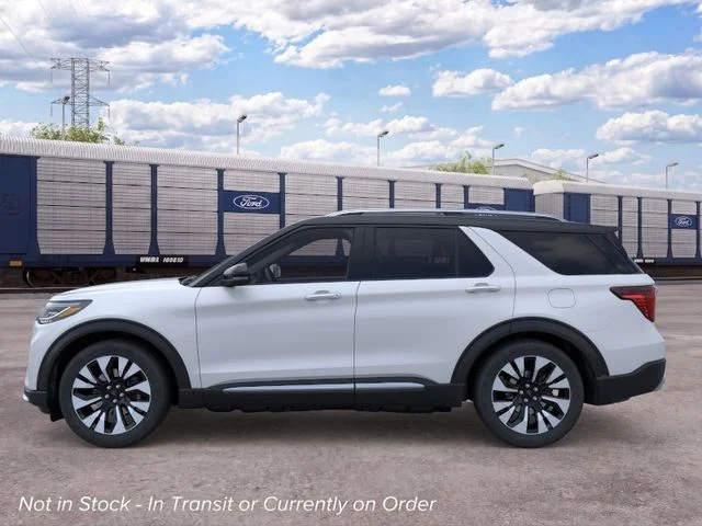 New 2026 White Metallic Ford Platinum image 3