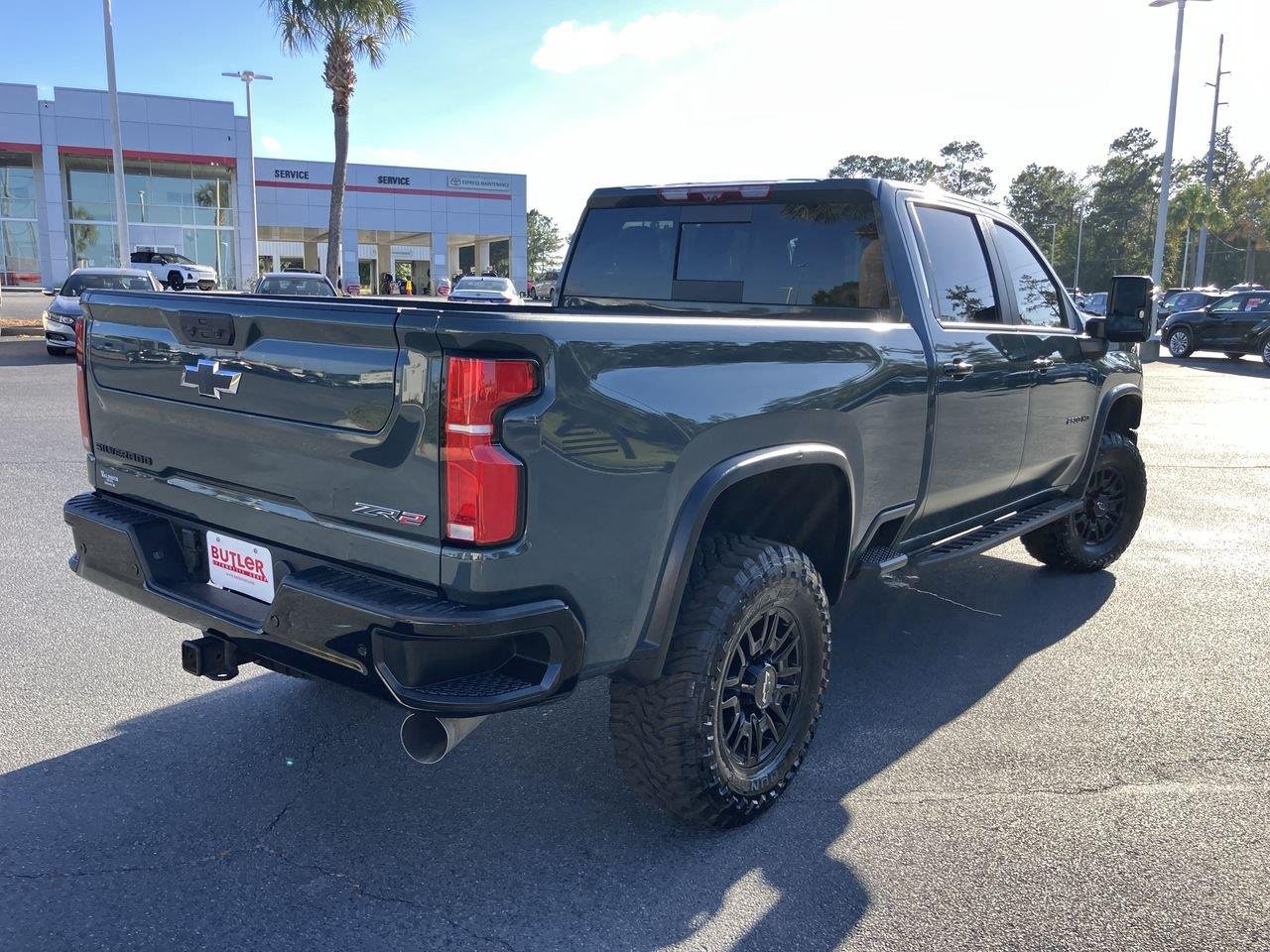 Used 2026 Green (Cyprees Gray) Chevrolet ZR2 Crew Cab 4WD image 5