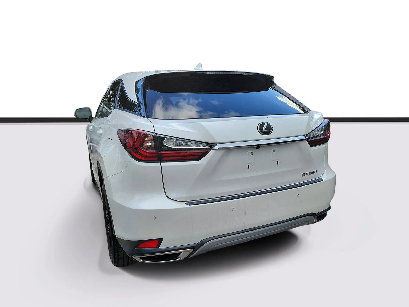 Used 2020 White Pearl Lexus RX 350 image 3
