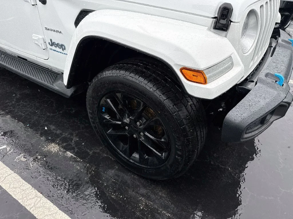 Used 2023 White Jeep Sahara 4xe image 5