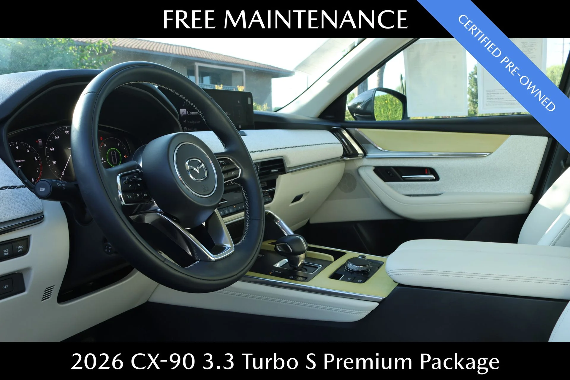 Certified Used 2026 Black Mazda 3.3 Turbo S Premium Plus image 6
