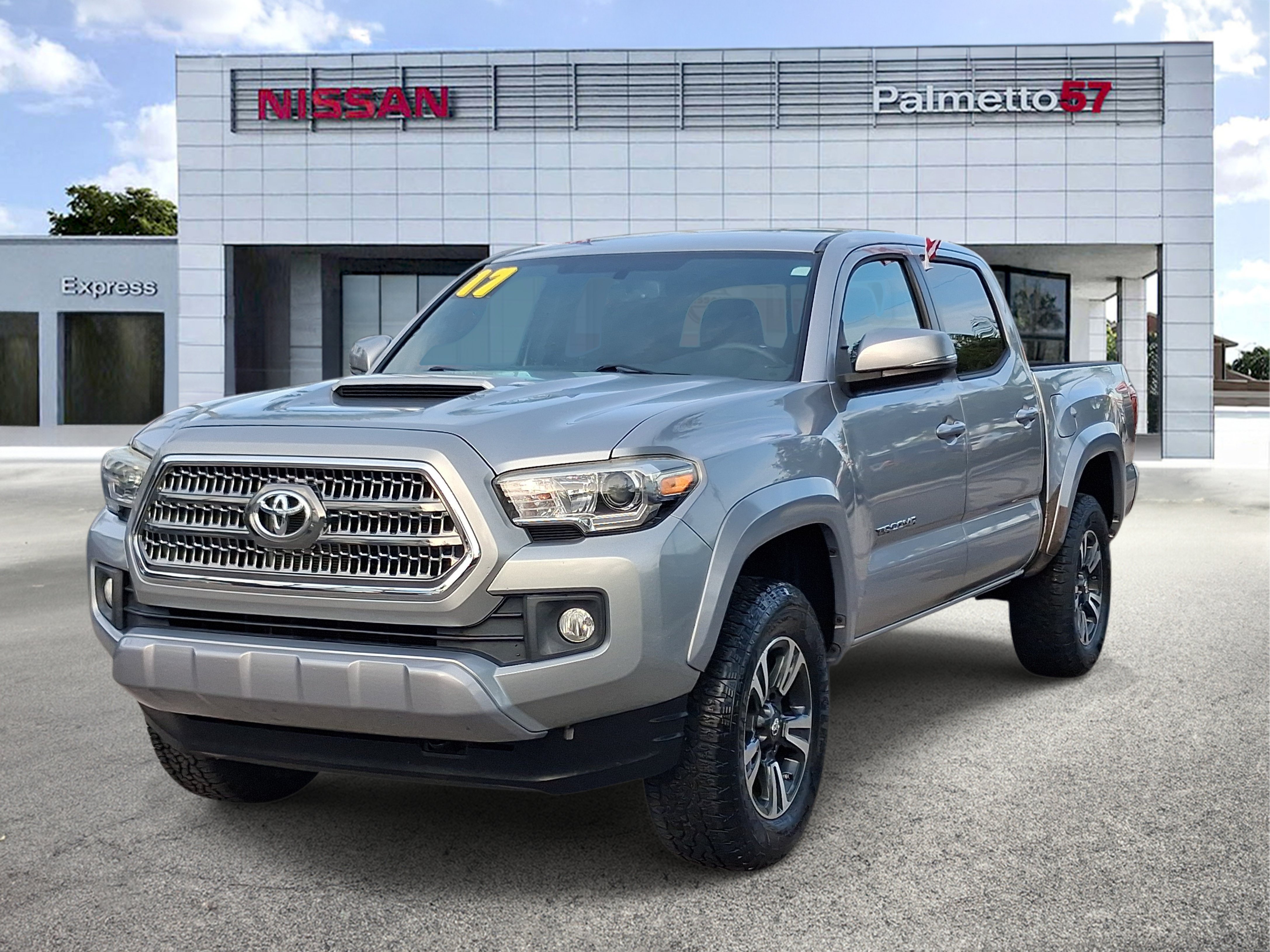 Used 2017 Silver Toyota TRD Sport image 3
