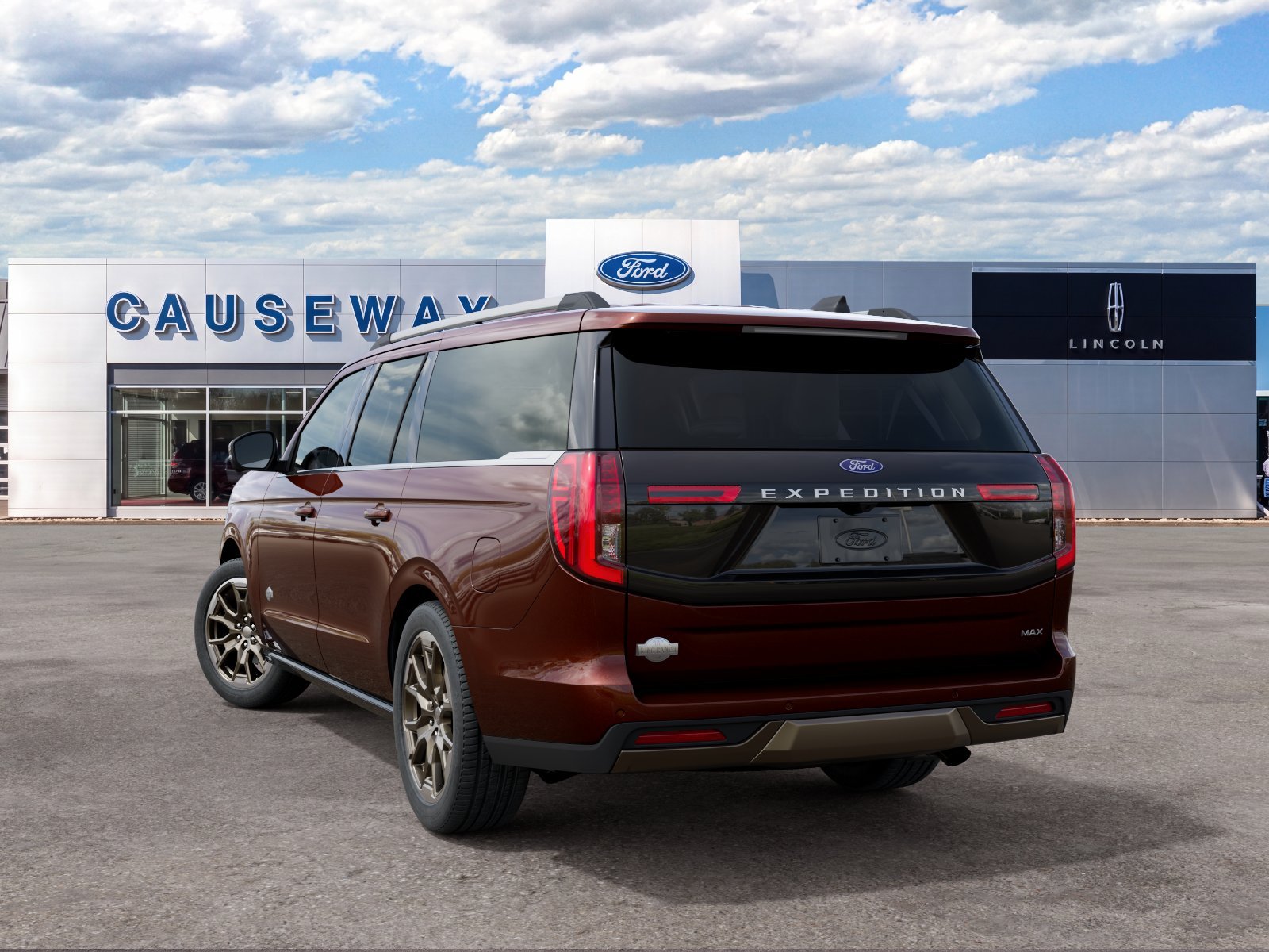 New 2027 Bronze Fire Metallic Tinted Clearcoat Ford MAX King Ranch® image 8
