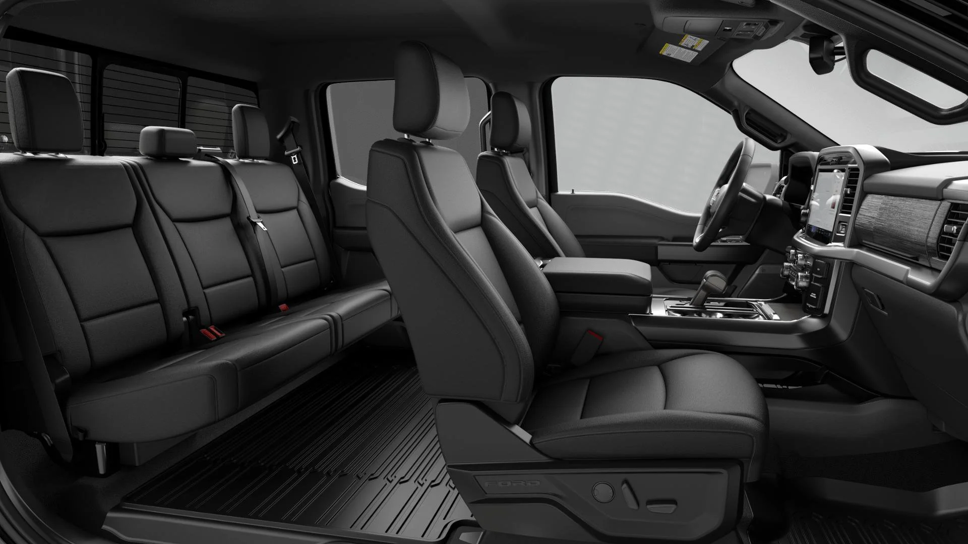 New 2026 Agate Black Metallic Ford XLT image 6