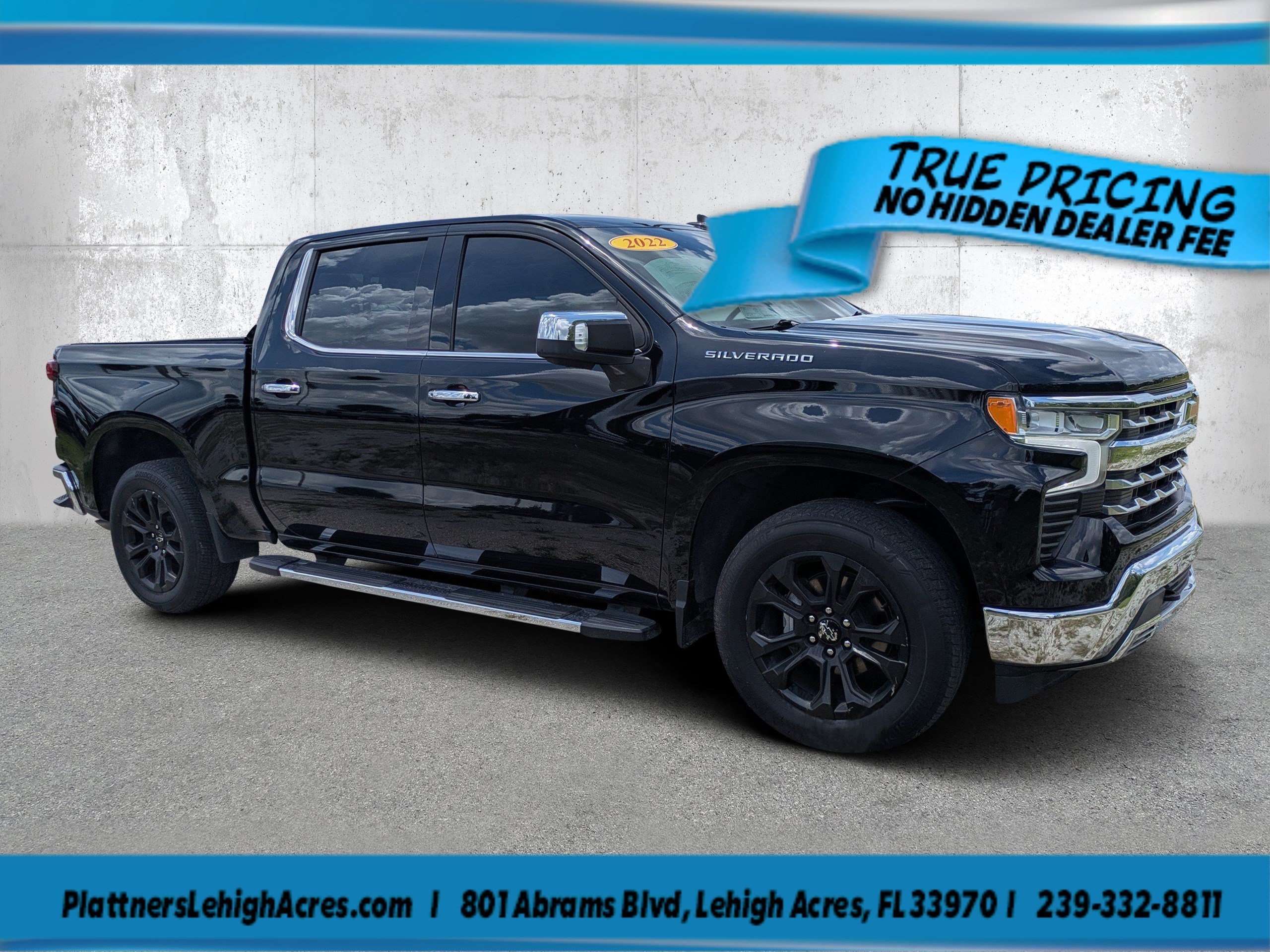 Used 2022 Black Chevrolet LTZ image 1