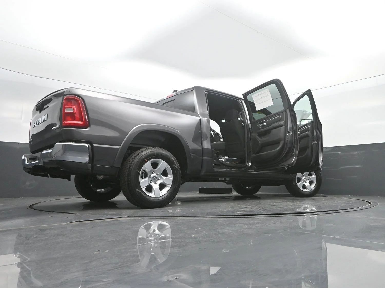 New 2027 Granite Crystal Metallic Clear-Coat Exterior Paint RAM Big Horn image 50