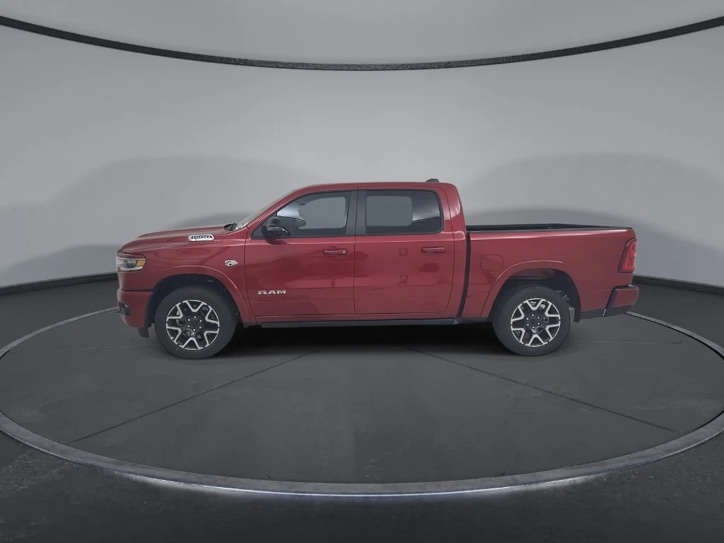 New 2026 Molten Red Pearl-Coat Exterior Paint RAM Laramie image 9