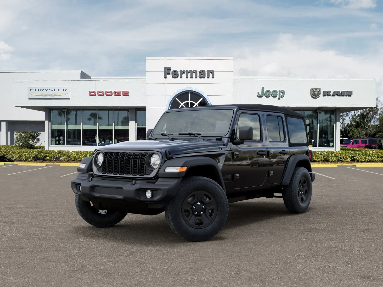 New 2026 Black Clear-Coat Exterior Paint Jeep Sport image 35