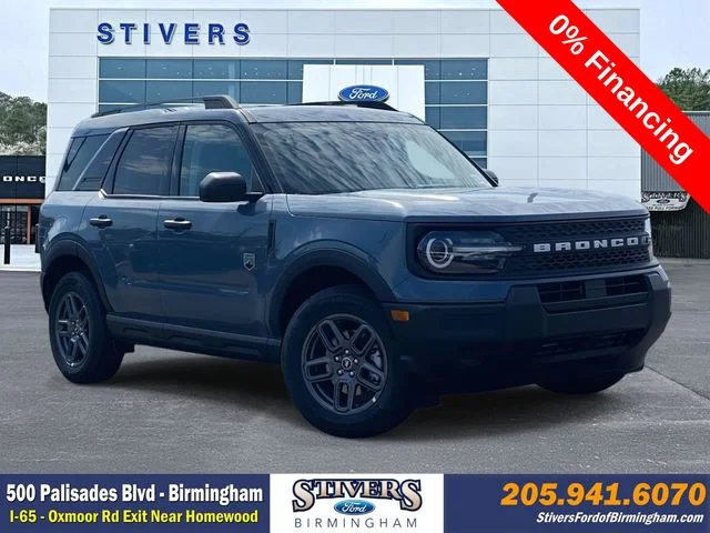 New 2026 Azure Gray Metallic Tri-Coat Ford Big Bend image 1
