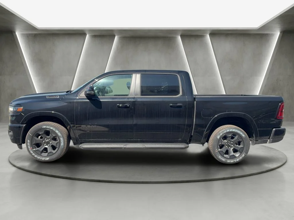 New 2026 Diamond Black Crystal Pearl-Coat Exterior Paint RAM Big Horn/Lone Star image 4