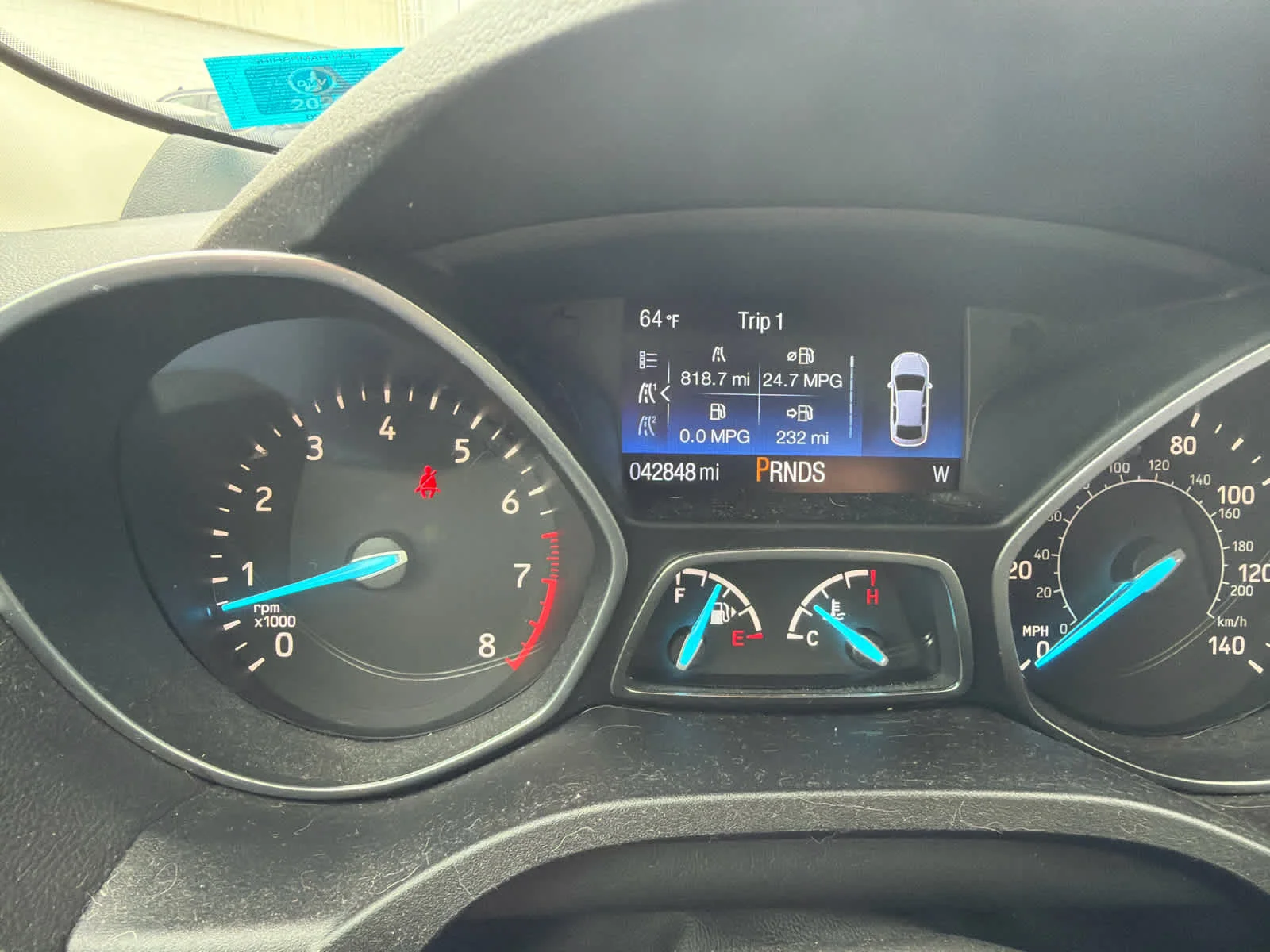 Used 2017 Magnetic Metallic Ford S image 2