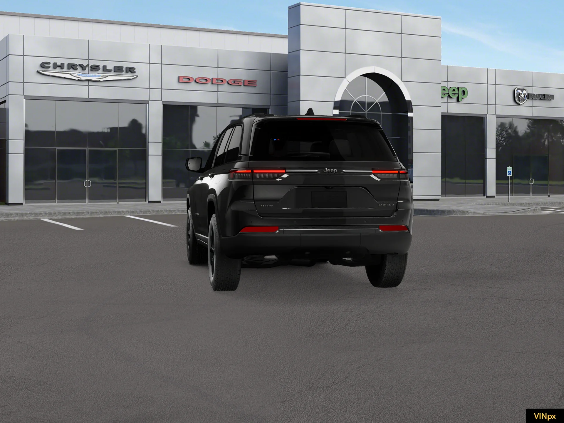 New 2027 High-Gloss Black Paint Jeep Laredo X image 7