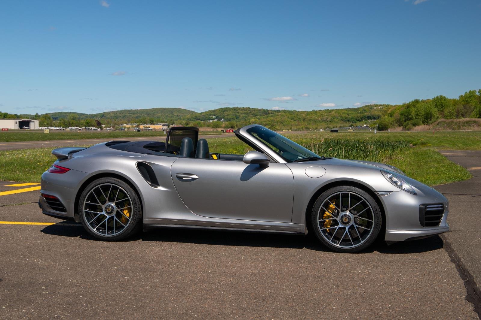 Used 2019 GT Silver Metallic Porsche Turbo S image 9
