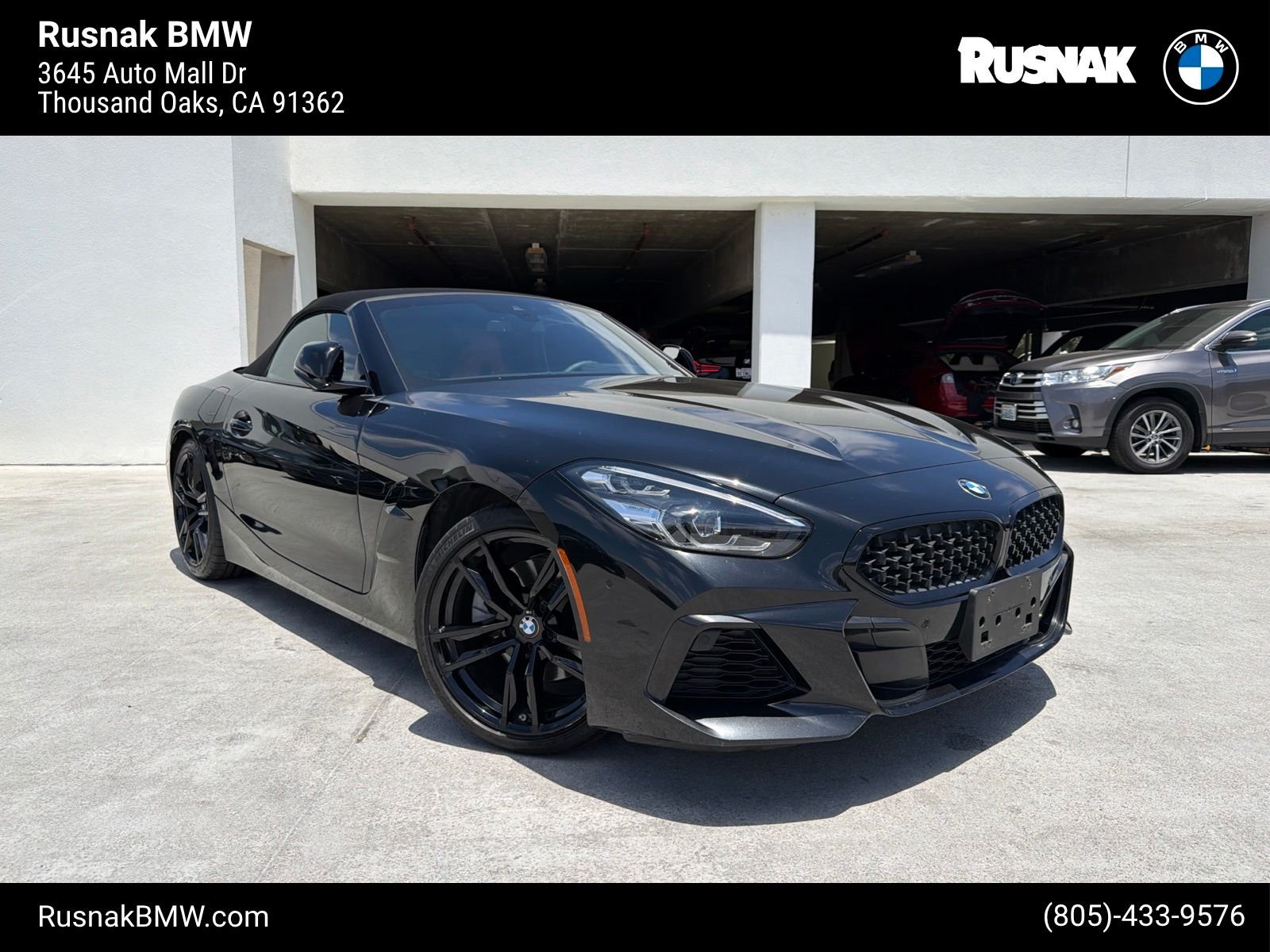 Certified Used 2021 Black Sapphire Metallic BMW sDrive30i image 1