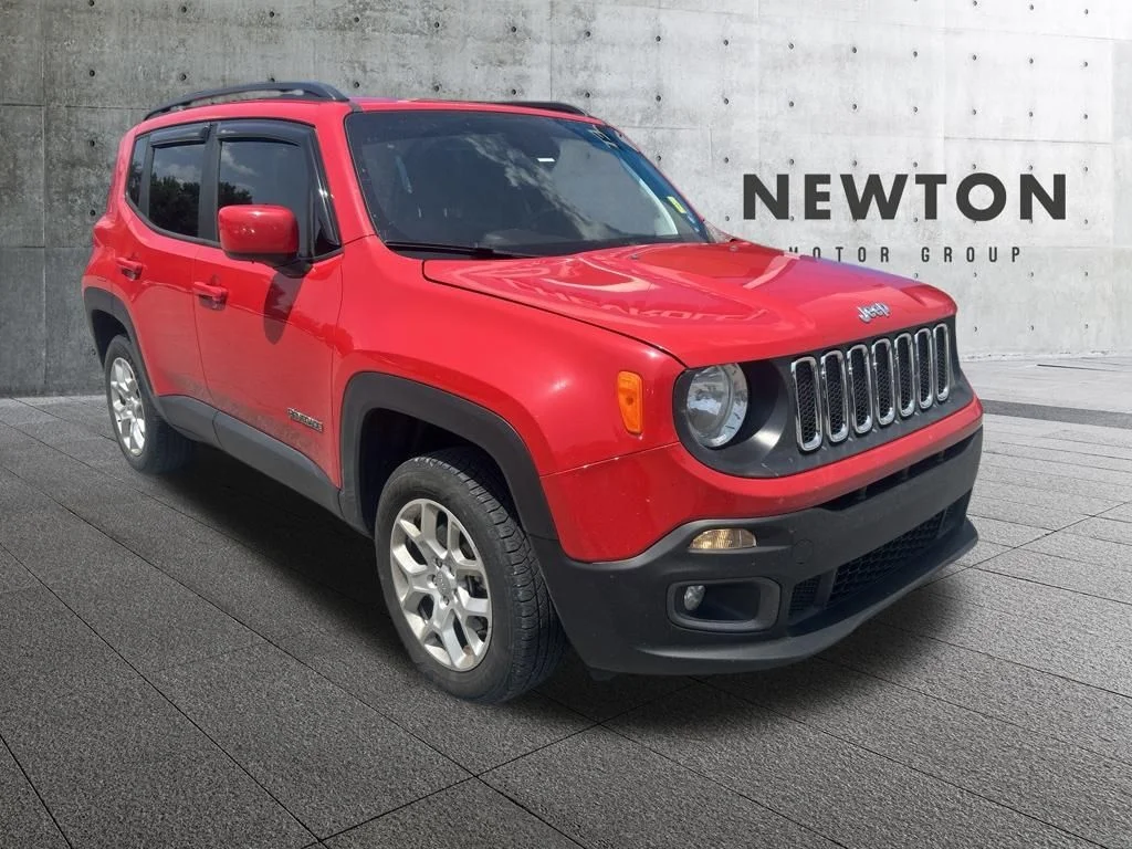Used 2018 Colorado Red Jeep Latitude image 1