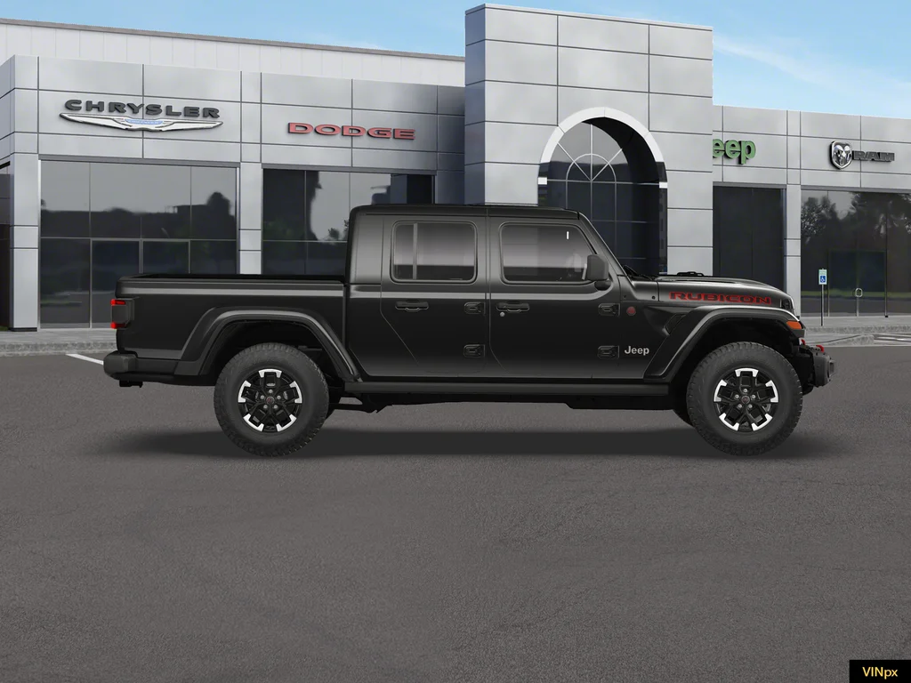 New 2026 Black Clear-Coat Exterior Paint Jeep Rubicon X image 8