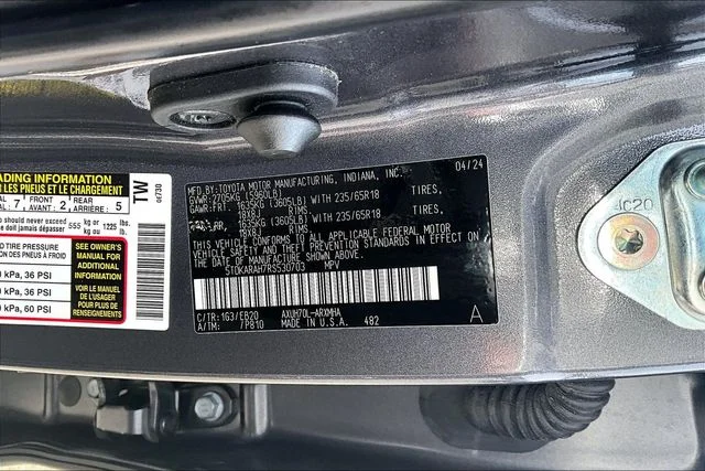 Used 2024 Gray Toyota XLE image 16