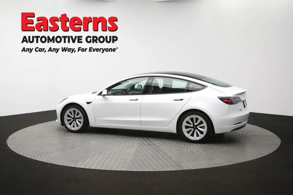 Used 2021 White Tesla Standard Range Plus image 56