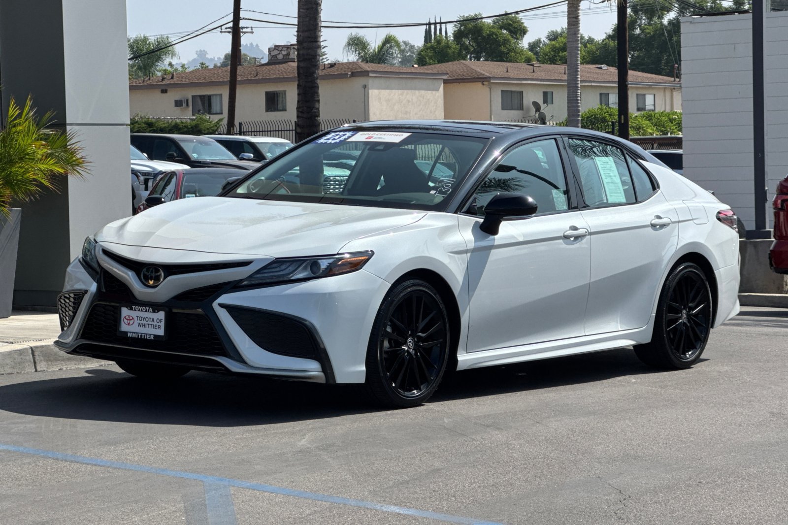 Used 2023 Beige Toyota XSE V6 image 9