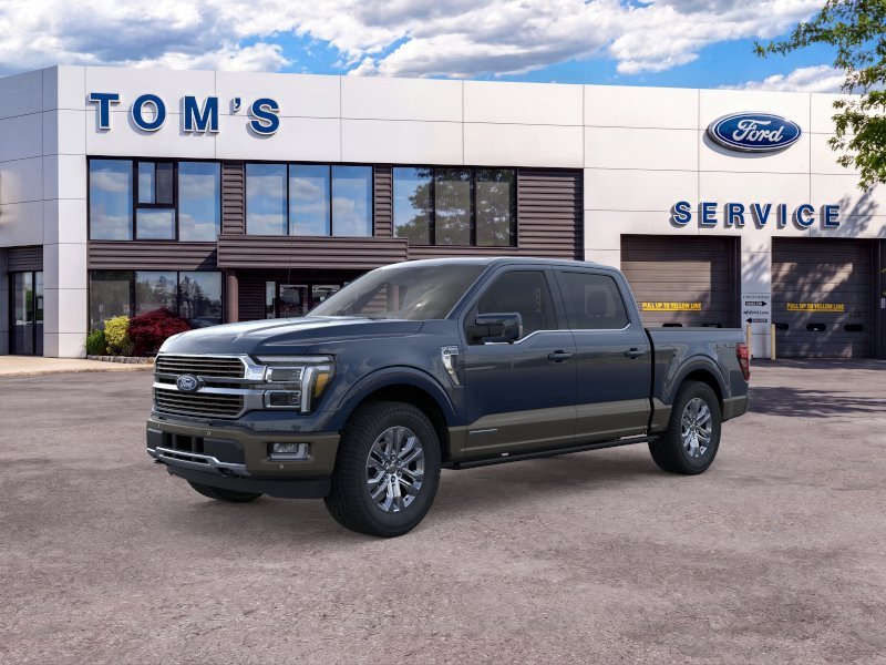 Antimatter Blue Metallic 2026 Ford F-150 Pickup Truck Four-Wheel Drive