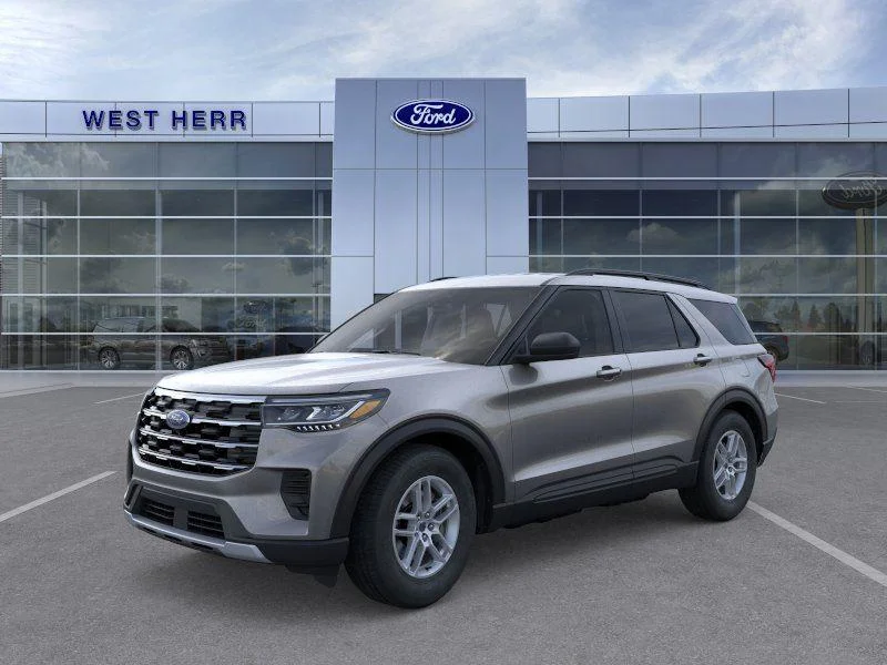 New 2026 Carbonized Gray Metallic Ford Active image 2