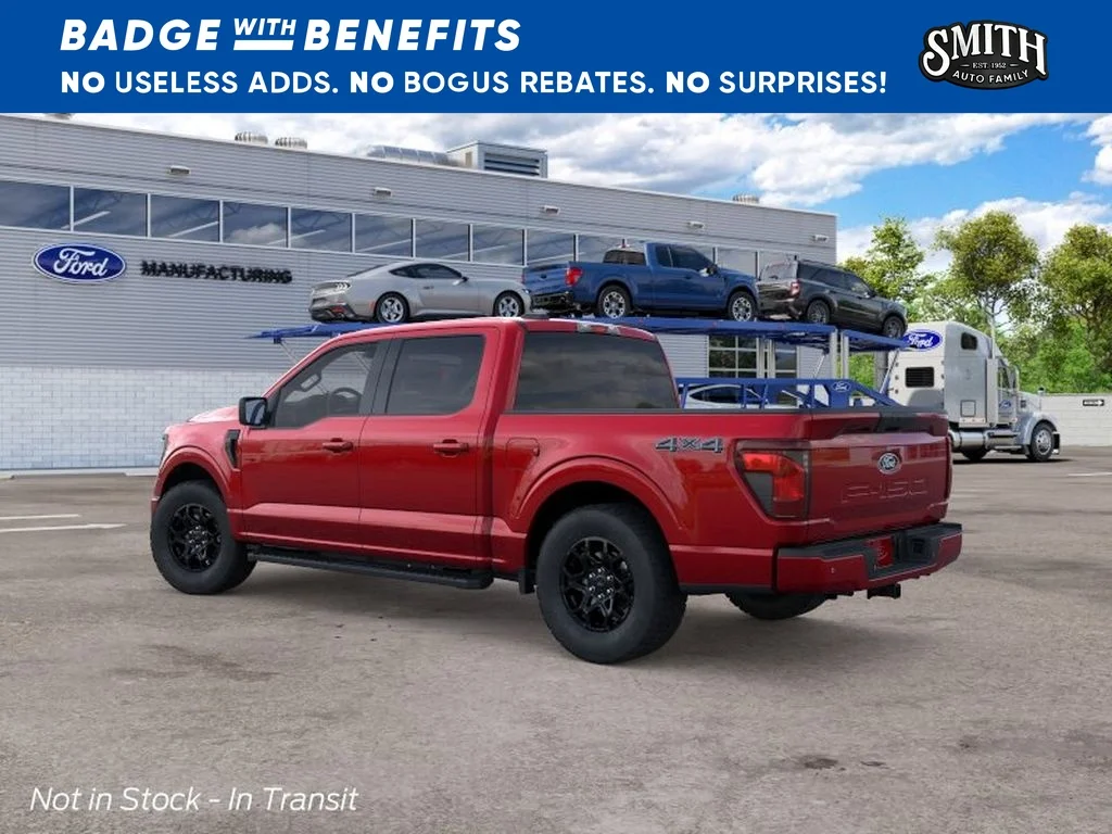 New 2026 Ruby Red Metallic Tinted Clearcoat Ford XLT image 5