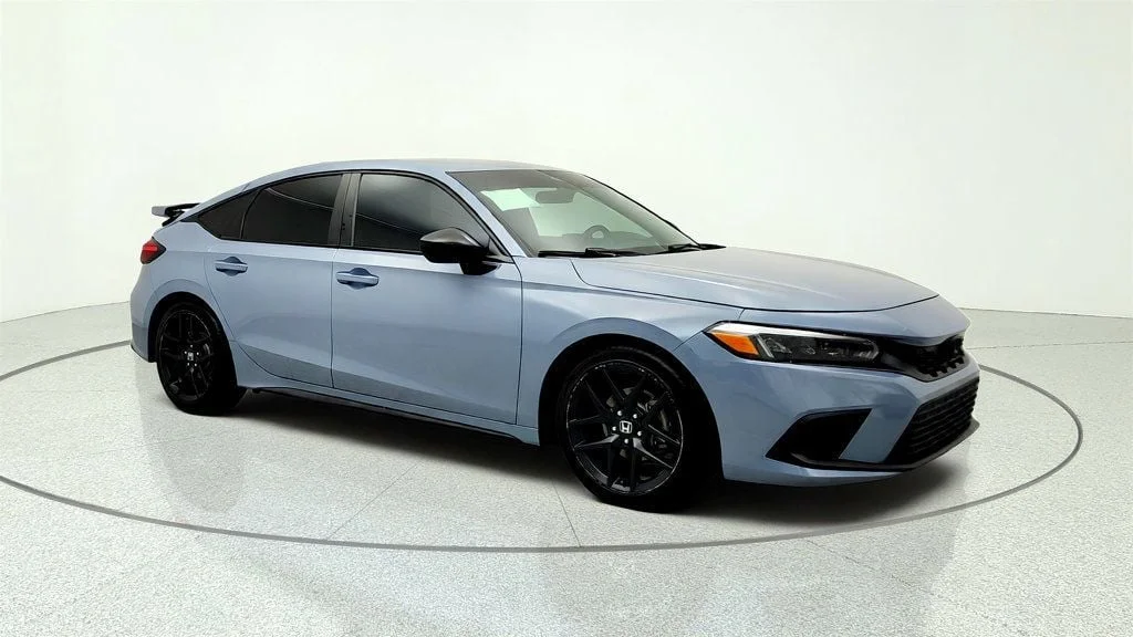 Used 2023 Sonic Gray Pearl Honda Sport CVT image 3