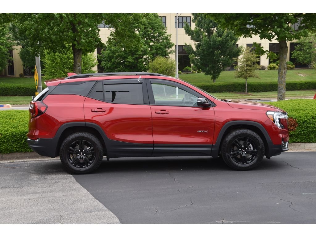 Used 2024 Volcanic Red Tintcoat GMC AT4 image 3
