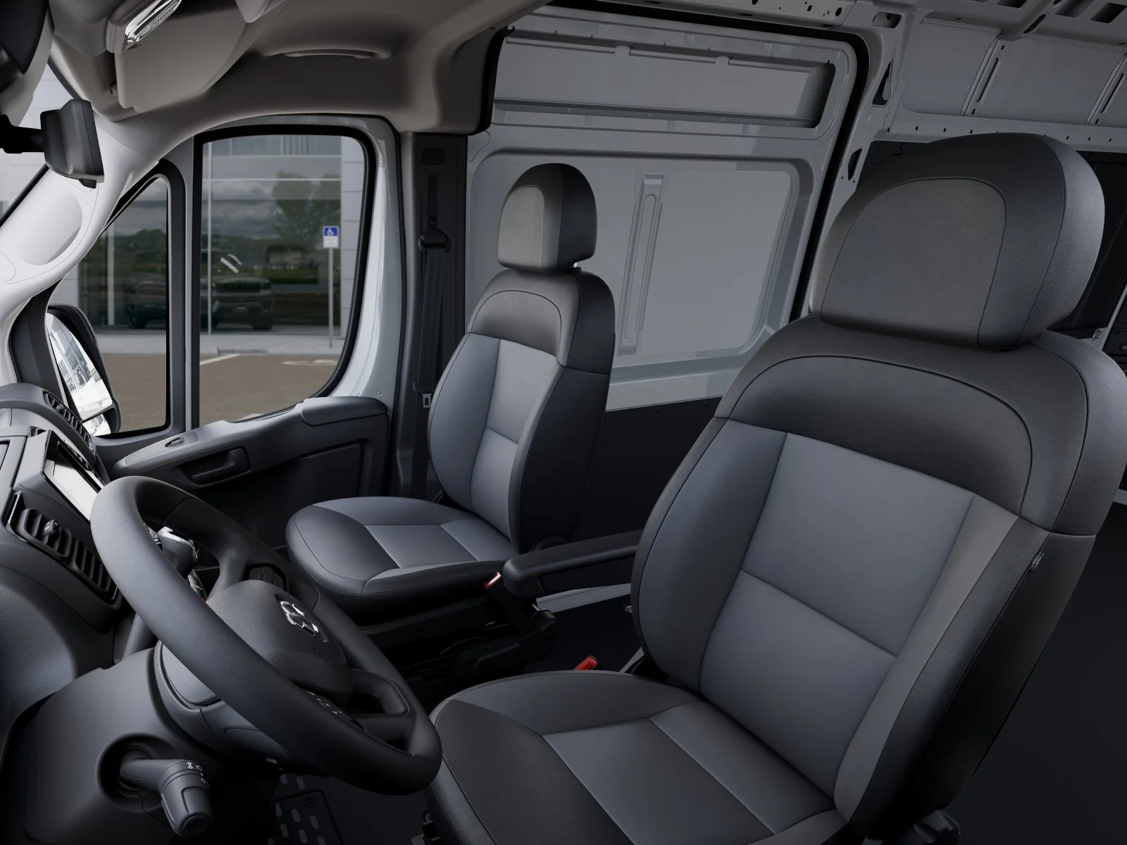New 2026 Bright White Clearcoat RAM High Roof image 50