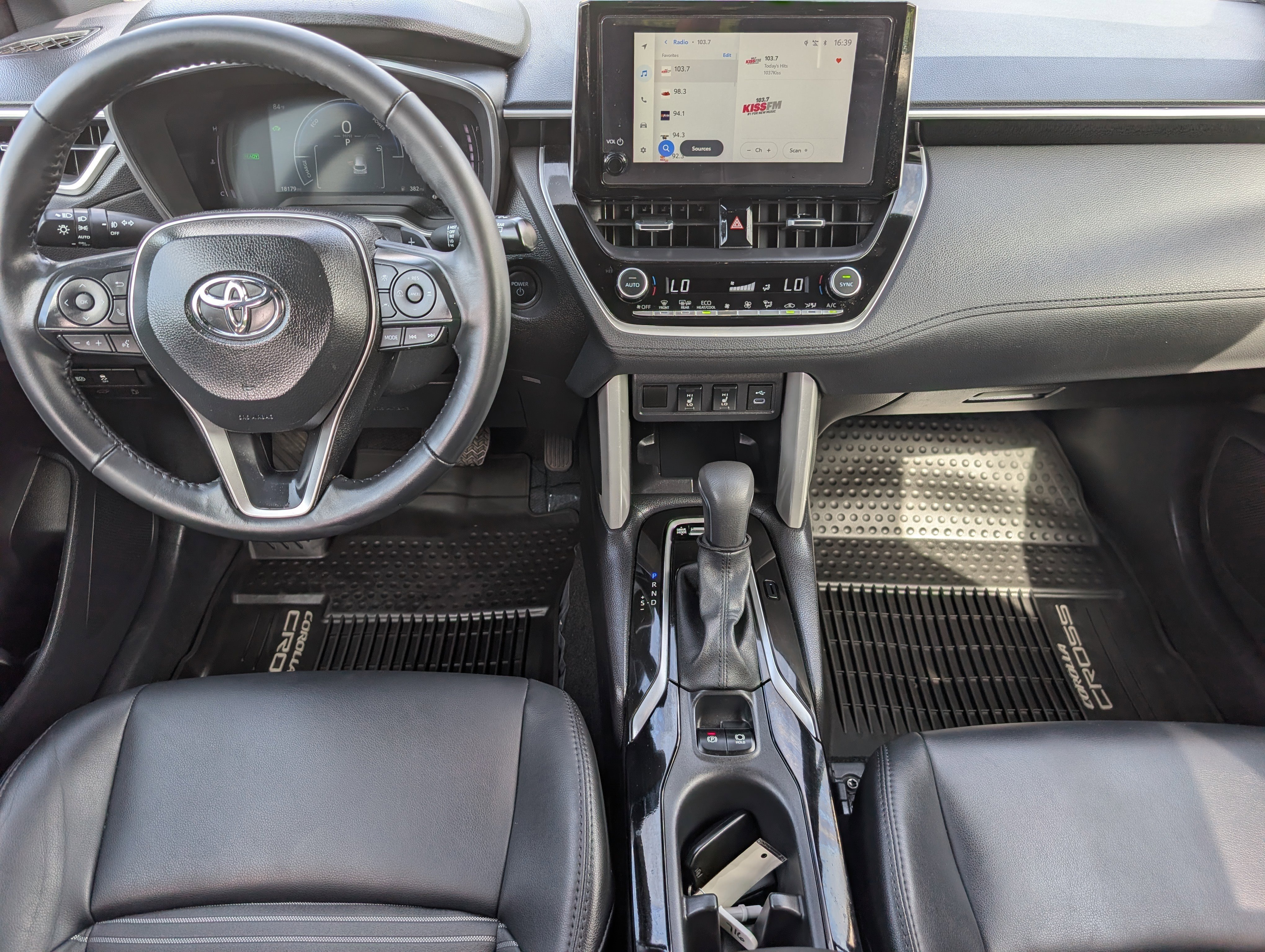 Used 2025 Red Crystal Toyota Hybrid XSE image 9