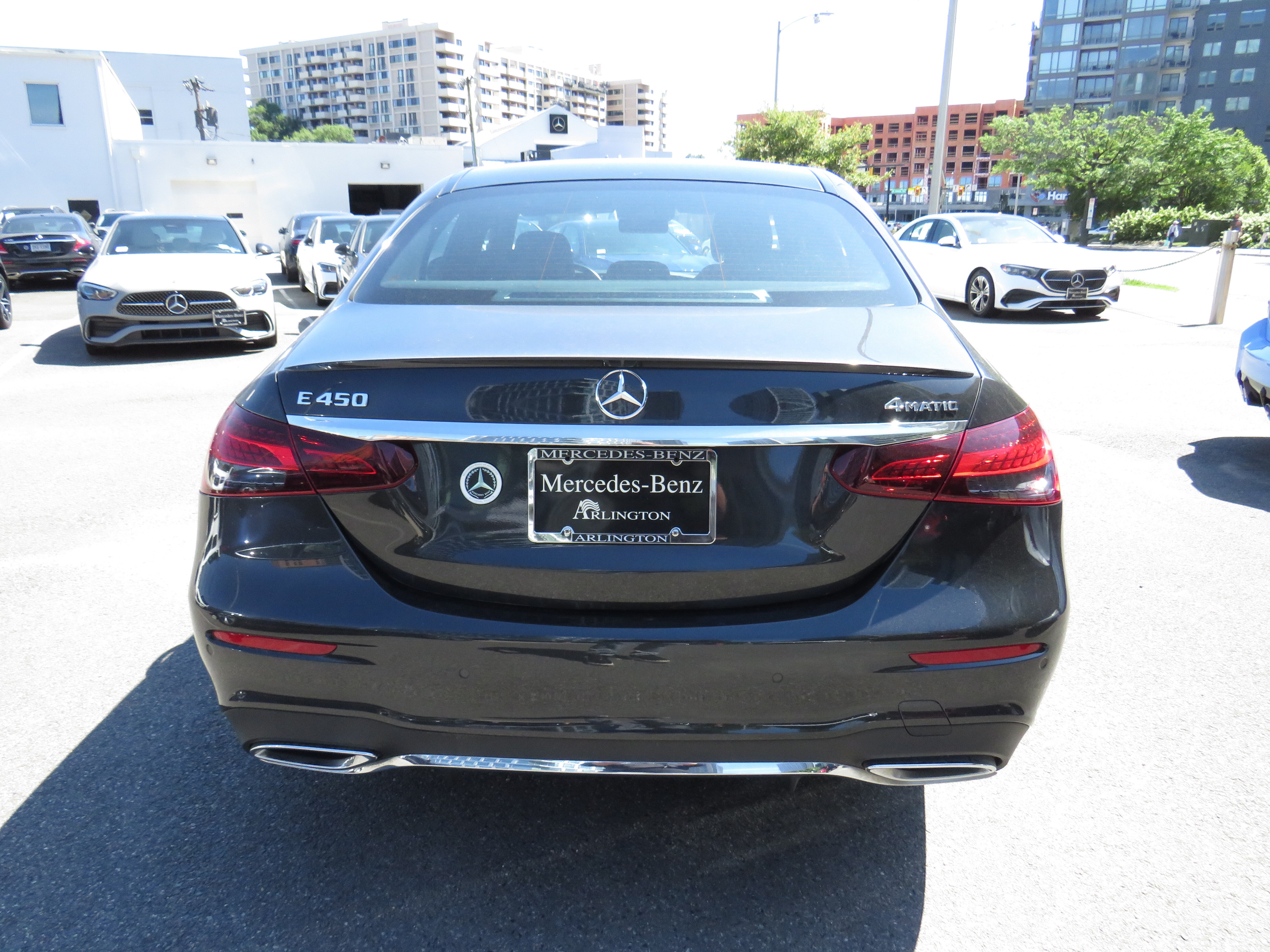 Certified Used 2021 Graphite Grey Metallic Mercedes-Benz E 450 4MATIC® image 3