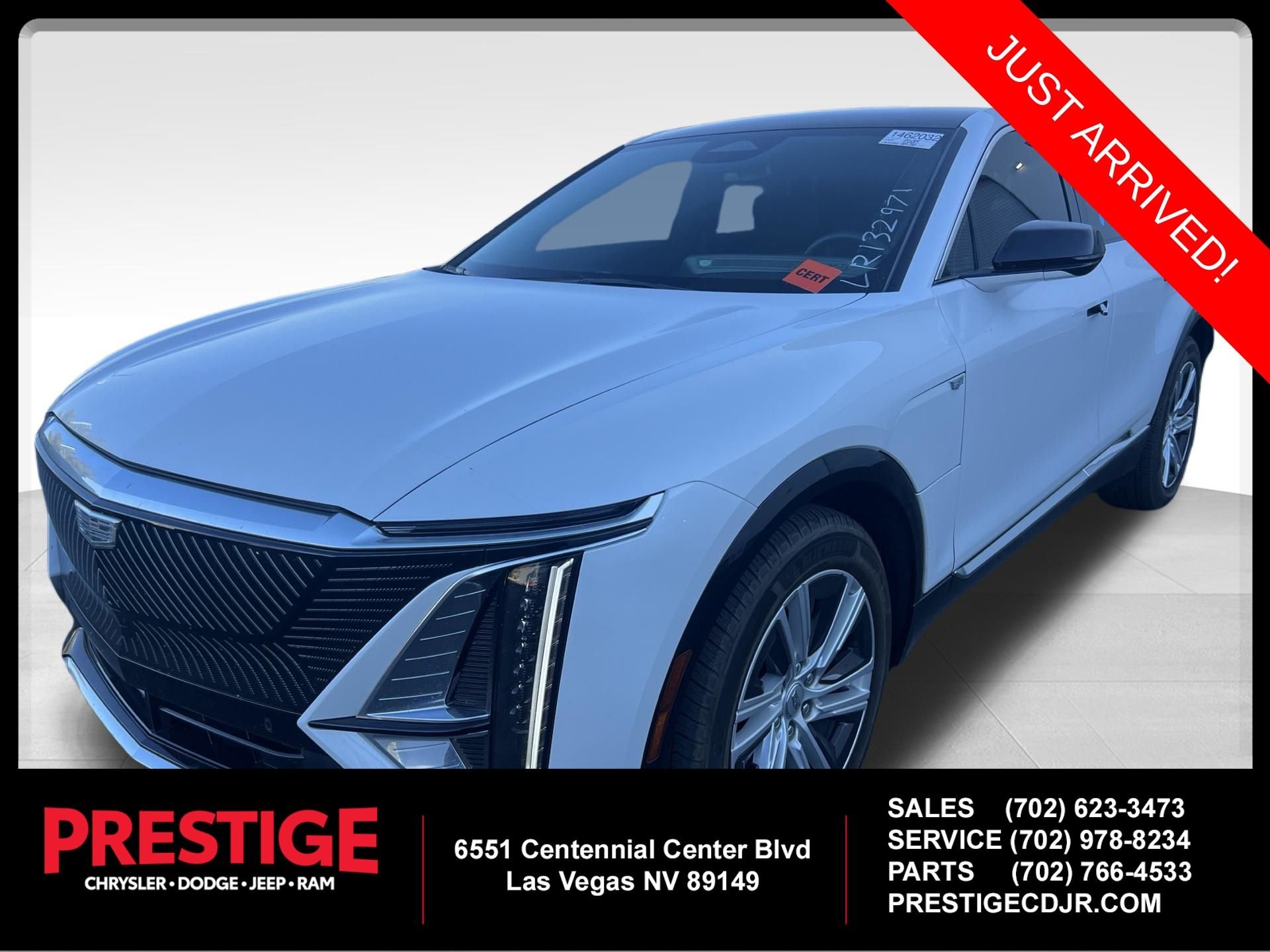 Used 2024 White Cadillac Tech image 1