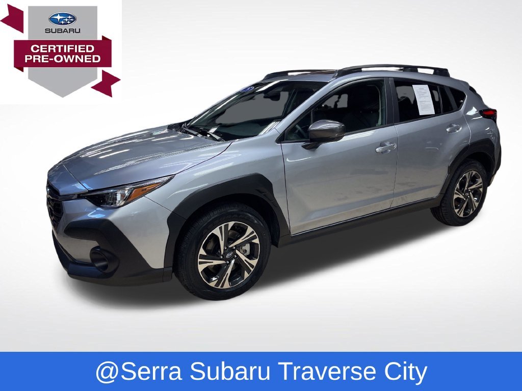 Certified Used 2025 Silver Subaru Premium image 1