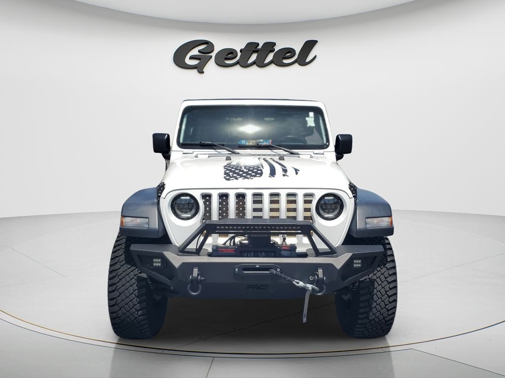 Used 2020 White Jeep Unlimited Sport S image 2