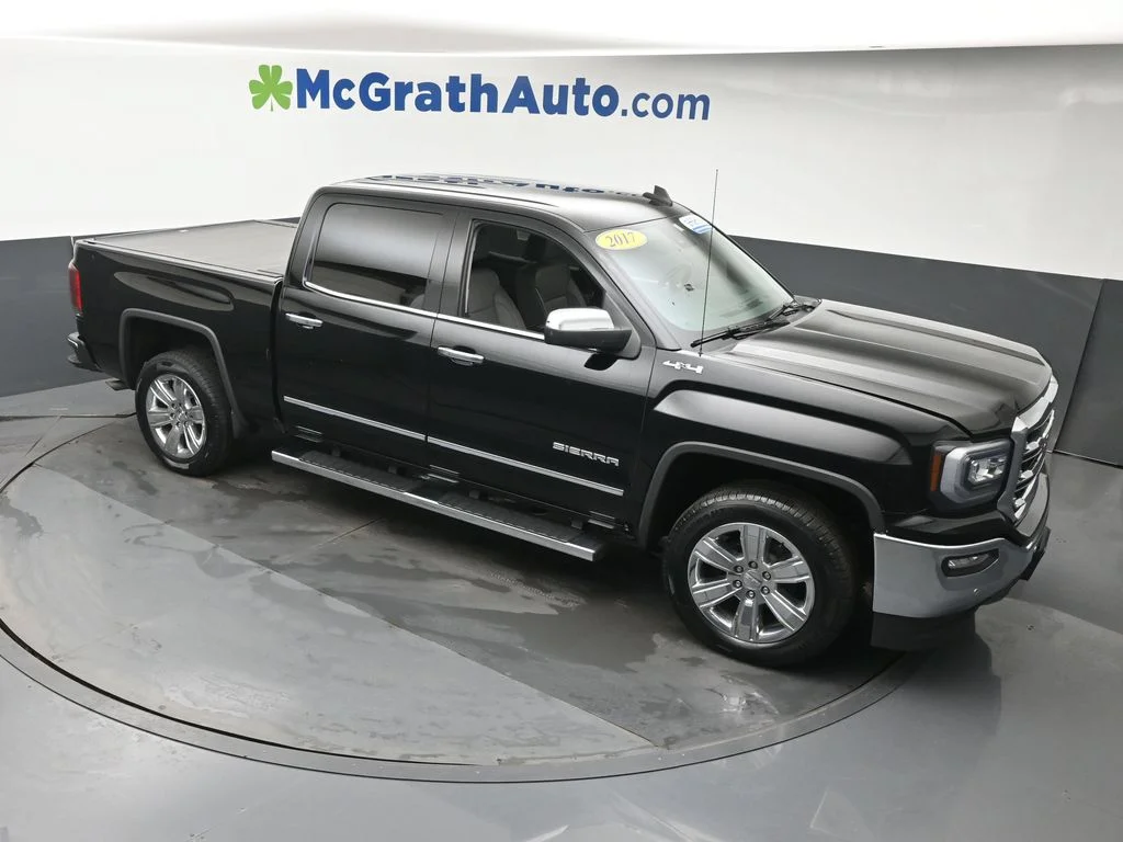 Certified Used 2017 Black GMC SLT image 3