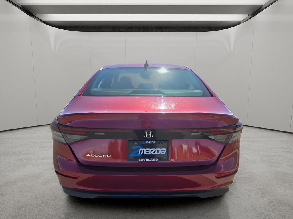Used 2023 Radiant Red Metallic Honda EX image 4
